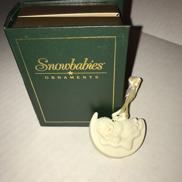 Department 56 Rock-A-Bye Baby Snowbaby Ornament